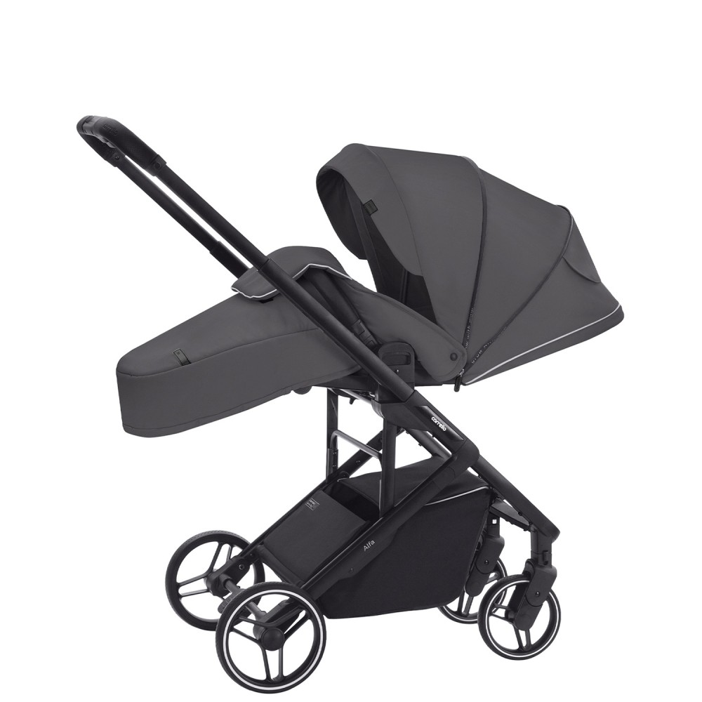Carrello Alfa CRL-5508 - wózek spacerowy / spacerówka z przekładanym siedziskiem • Falcon Grey