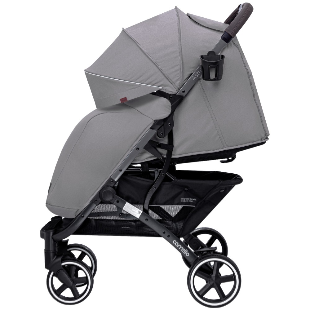 Carrello Astra CRL-5505/1 - wózek spacerowy / lekka spacerówka • Dolphin Grey