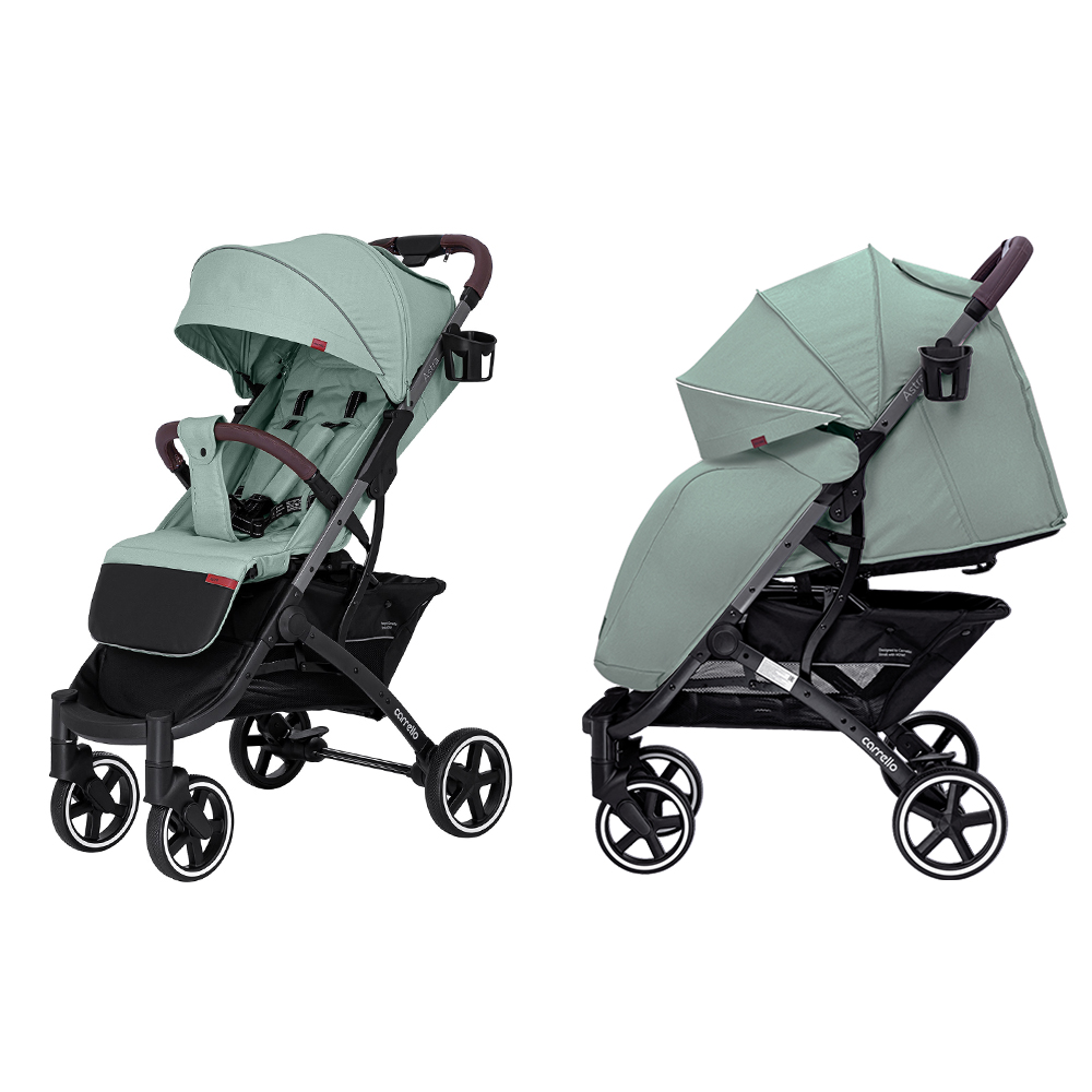 Carrello Astra CRL-5505/1 - wózek spacerowy / lekka spacerówka • Mint Green