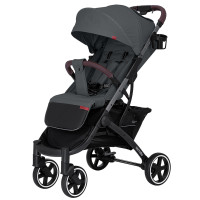 Carrello Astra CRL-5505/1 - wózek spacerowy / lekka spacerówka • Raven Grey