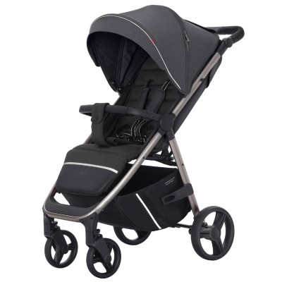 Carrello Bravo CRL-8512/1 - wózek spacerowy / spacerówka na każdy teren • Serious Grey