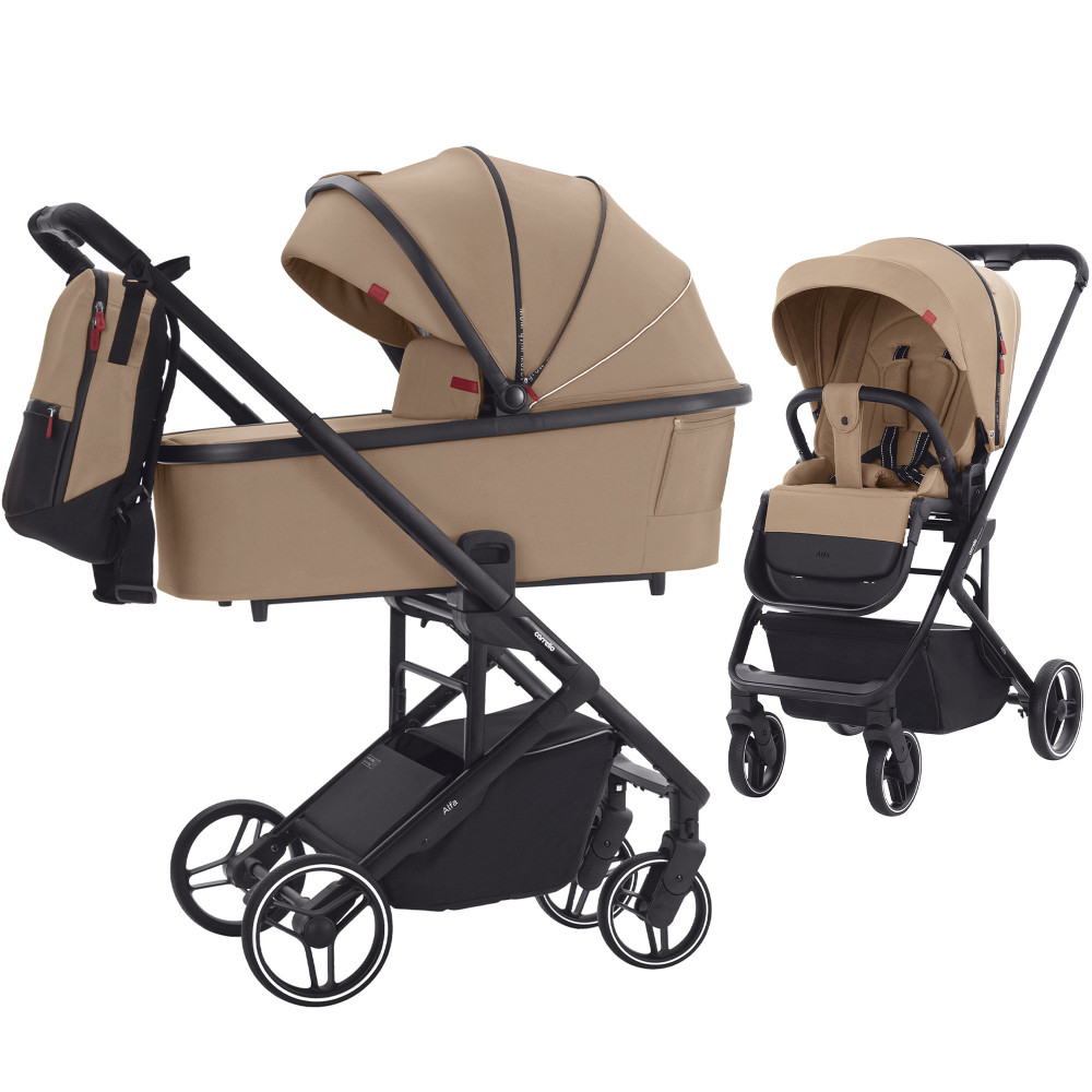 Carrello Alfa 2в1 CRL-6507 Evening Beige універсальна коляска