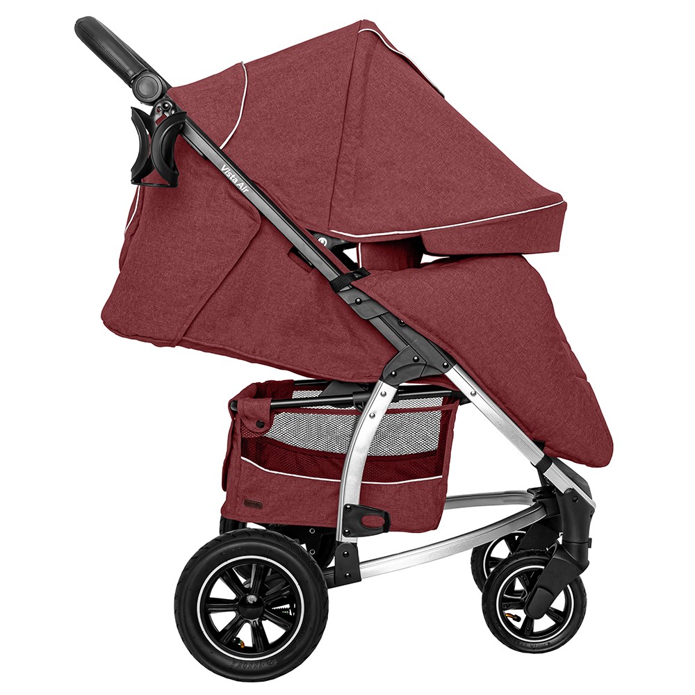 Carrello Vista Air CRL-6506 - wózek wielofunkcyjny 2w1 • Ruby Red