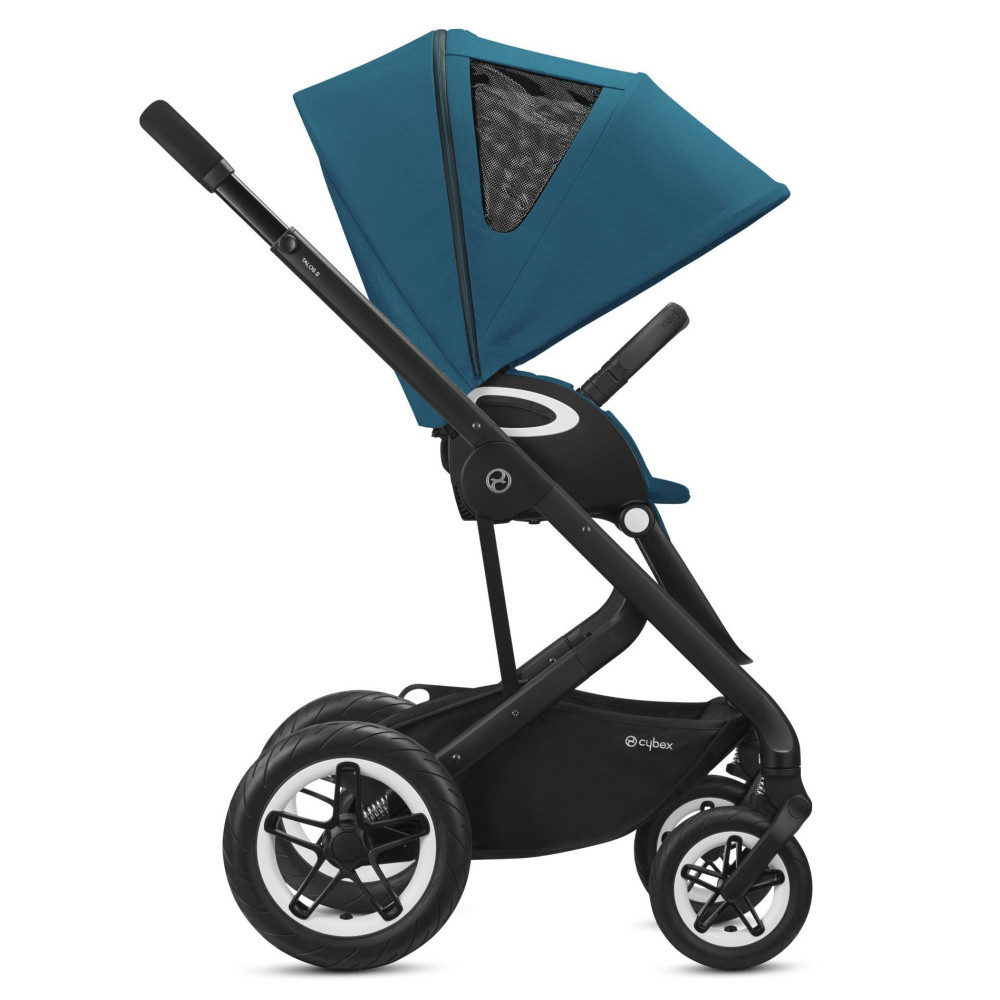 Cybex Talos S Lux BLK - wózek spacerowy / spacerówka na każdy teren • River Blue Cybex Talos S Lux BLK - wózek spacerowy / spacerówka na każdy teren • River Blue