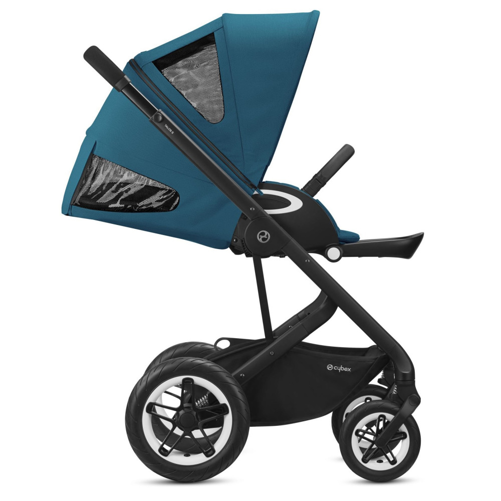 Cybex Talos S Lux BLK - wózek spacerowy / spacerówka na każdy teren • River Blue Cybex Talos S Lux BLK - wózek spacerowy / spacerówka na każdy teren • River Blue