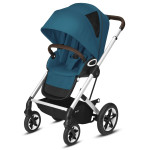 Cybex Talos S Lux SLV - wózek spacerowy / spacerówka na każdy teren • River Blue Cybex Talos S Lux SLV - wózek spacerowy / spacerówka na każdy teren • River Blue