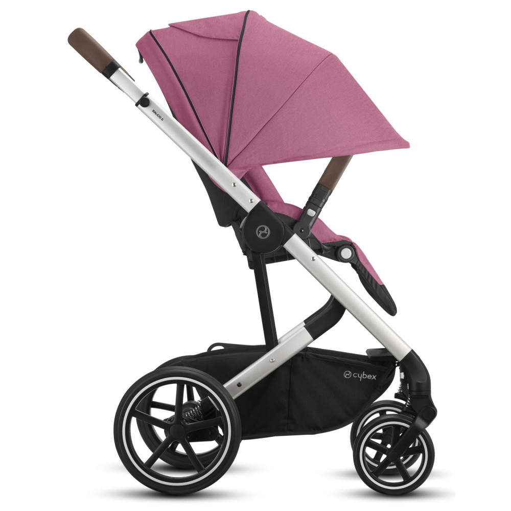 Cybex Balios S Lux SLV Magnolia Pink прогулянкова коляска Cybex Balios S Lux SLV Magnolia Pink прогулянкова коляска