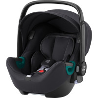 Britax Romer BABY-SAFE iSENSE - obrotowy fotelik samochodowy, nosidełko (0 - 15mc / 40 - 83cm) •  Fossil Grey 