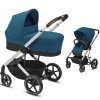 Cybex Balios S Lux -  kompaktowy wózek 2w1 • River Blue SLV