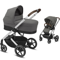 Cybex Balios S Lux SLV Soho Grey коляска 2в1 