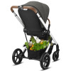 Cybex Balios S Lux - kompaktowy wózek 2w1 • Soho Grey SLV