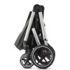 Cybex Balios S Lux - kompaktowy wózek 2w1 • Soho Grey SLV