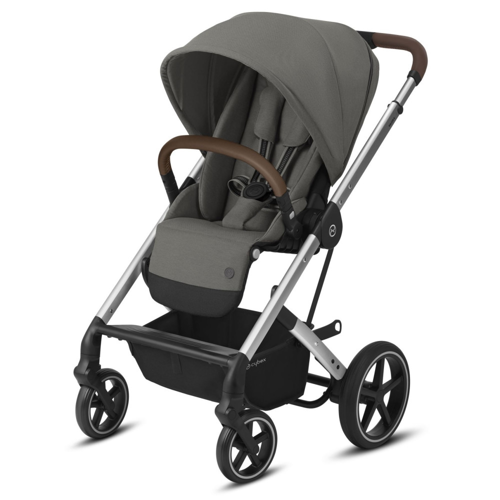 Cybex Balios S Lux - kompaktowy wózek 2w1 • Soho Grey SLV Cybex Balios S Lux - kompaktowy wózek 2w1 • Soho Grey SLV