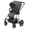 Cybex Balios S Lux - kompaktowy wózek 2w1 • Soho Grey SLV