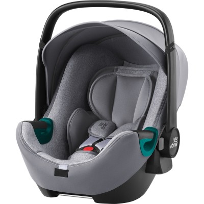 Britax Romer Baby-Safe 3 i-Size - fotelik samochodowy, nosidełko (0 - 15mc / 40 - 83cm) •  Grey Marble