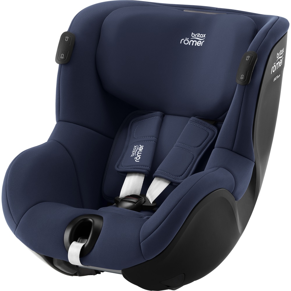Britax Romer DUALFIX iSENSE - obrotowy fotelik samochodowy (0-4lat / 61-105cm) • Indigo Blue fotelik 