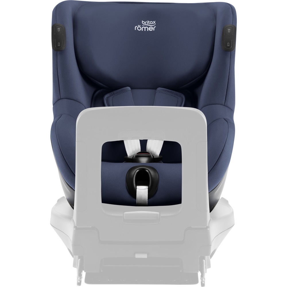 Britax Romer DUALFIX iSENSE - obrotowy fotelik samochodowy (0-4lat / 61-105cm) • Indigo Blue fotelik 