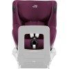 Britax Romer DUALFIX iSENSE - obrotowy fotelik samochodowy (0-4lat / 61-105cm) • Burgundy Red 