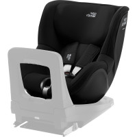 Britax Romer DUALFIX 3 i-SIZE - obrotowy fotelik samochodowy (3m - 4lat / 61 - 105cm) łączy się z bazami Flex Base 5Z i Flex Base iSENSE •  Space Black