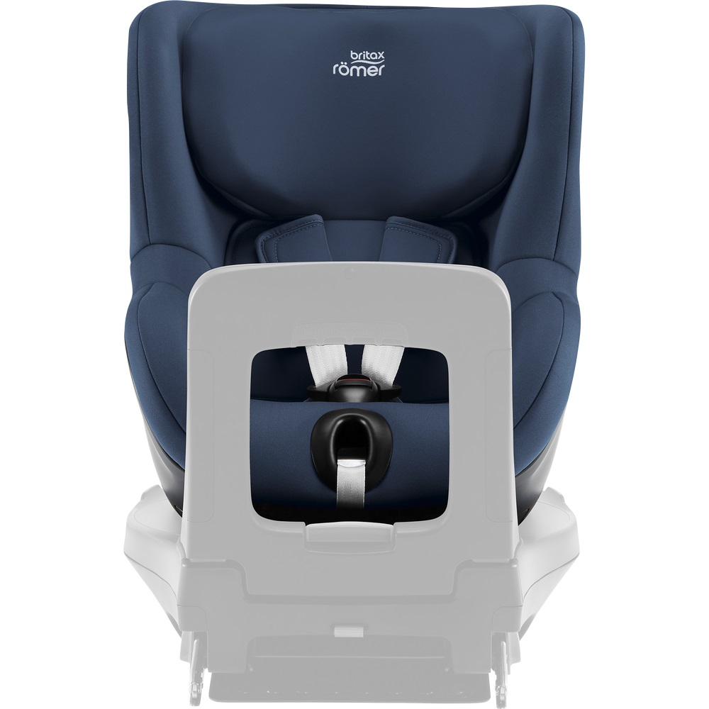 Britax Romer DUALFIX 3 i-SIZE - obrotowy fotelik samochodowy (3m - 4lat / 61 - 105cm) łączy się z bazami Flex Base 5Z i Flex Base iSENSE •  Indigo Blue