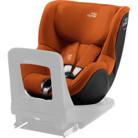 Britax Romer DUALFIX 3 i-SIZE - obrotowy fotelik samochodowy (3m - 4lat / 61 - 105cm) łączy się z bazami Flex Base 5Z i Flex Base iSENSE • Golden Cognac