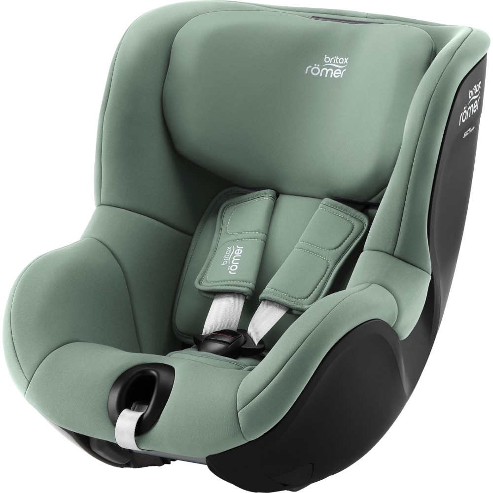 Britax Romer DUALFIX 3 i-SIZE - obrotowy fotelik samochodowy (3m - 4lat / 61 - 105cm) łączy się z bazami Flex Base 5Z i Flex Base iSENSE • Jade Green