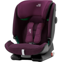 Britax Romer ADVANSAFIX i-SIZE - fotelik samochodowy przodem do kierunku jazdy (15m - 12lat / 76 - 150cm) • Burgundy Red 