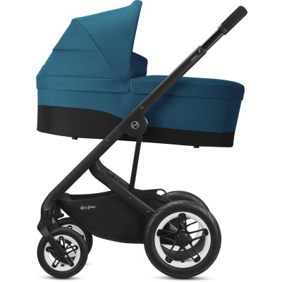 Cybex Talos S Lux BLK - wózek wielofunkcyjny 2w1 • River Blue