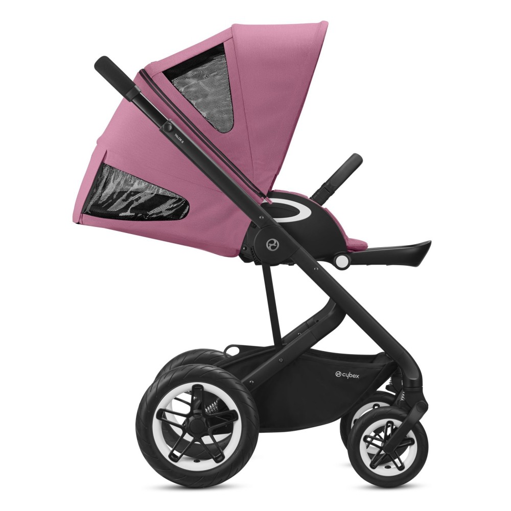 Cybex Talos S Lux BLK - wózek wielofunkcyjny 2w1 • Magnolia Pink