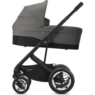 Cybex Talos S Lux BLK - wózek wielofunkcyjny 2w1 • Soho Grey