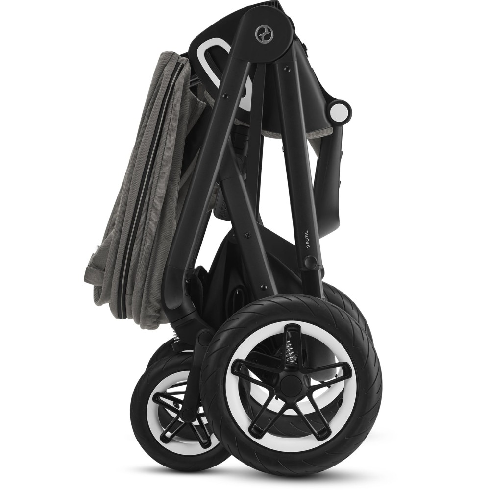 Cybex Talos S Lux BLK - wózek wielofunkcyjny 2w1 • Soho Grey