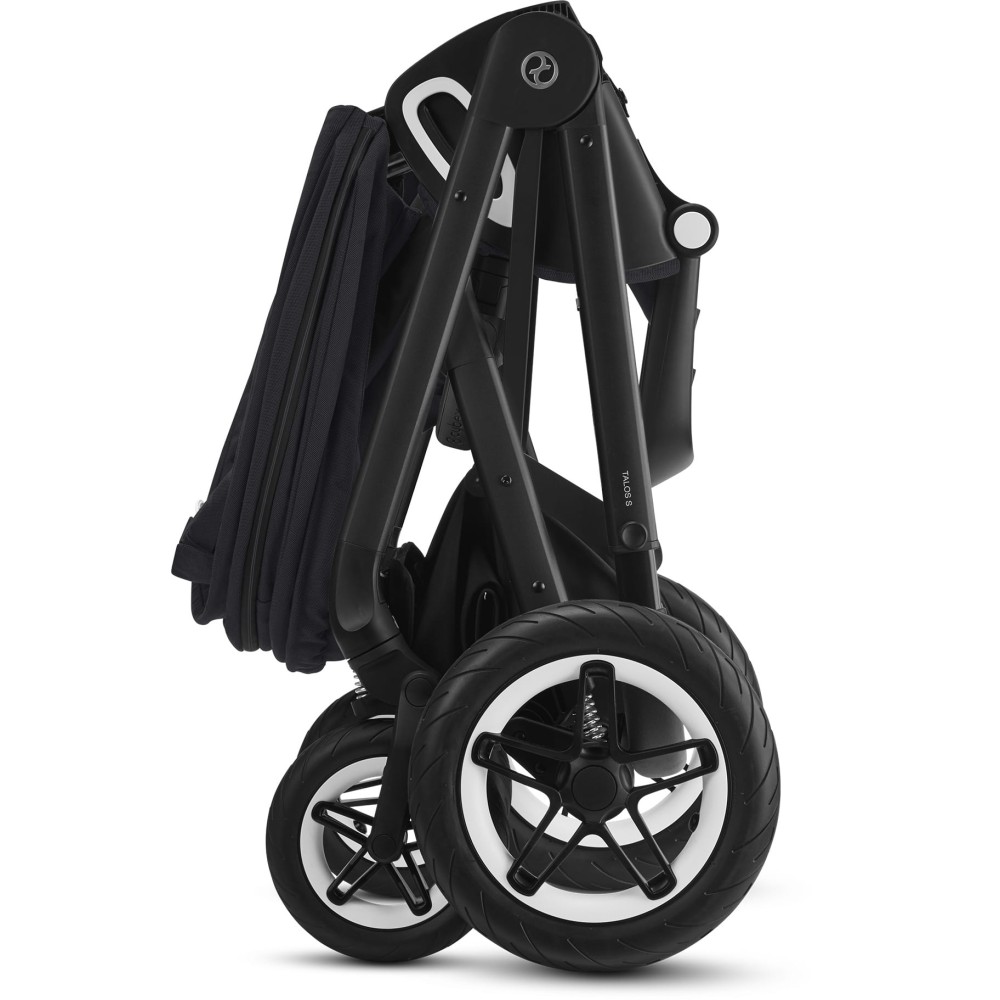 Cybex Talos S Lux BLK - wózek wielofunkcyjny 2w1 • Deep Black