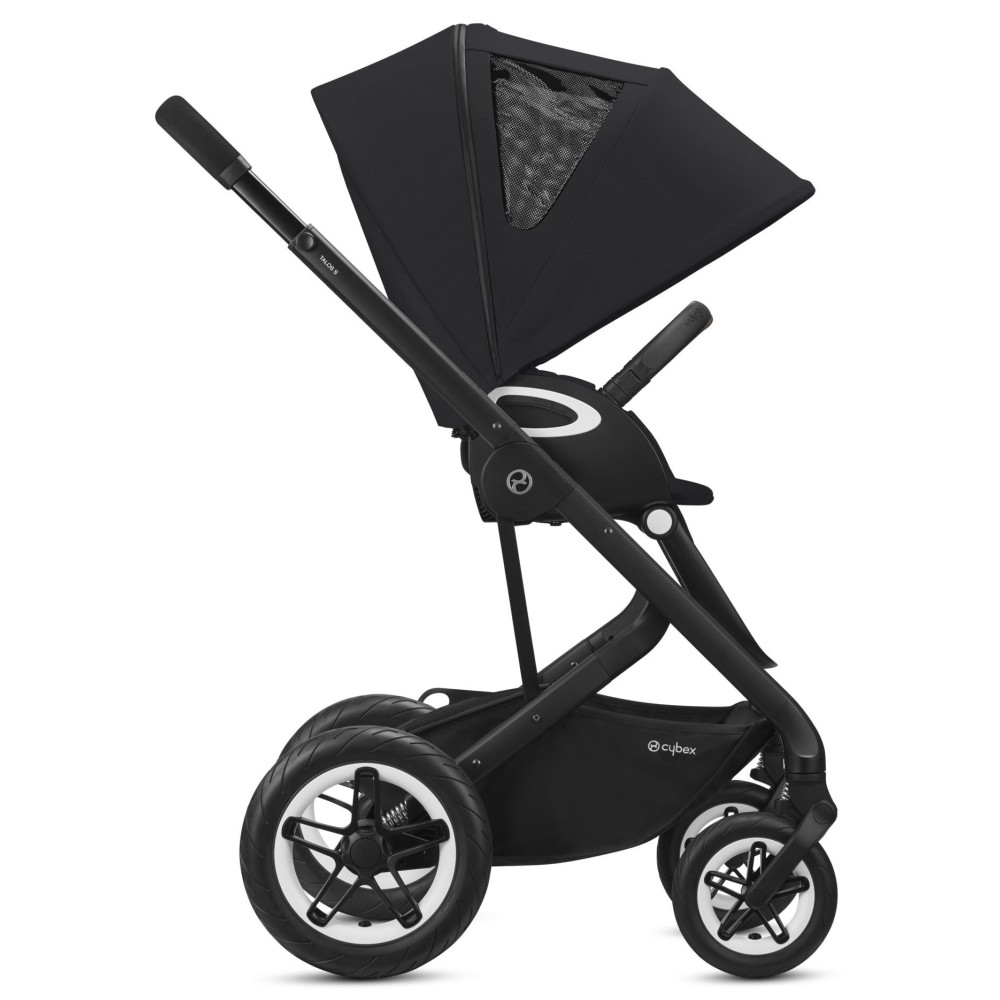 Cybex Talos S Lux BLK - wózek wielofunkcyjny 2w1 • Deep Black