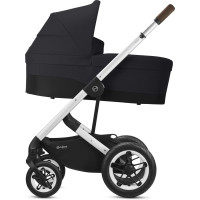 Cybex Talos S Lux SLV Deep Black дитяча коляска 2в1