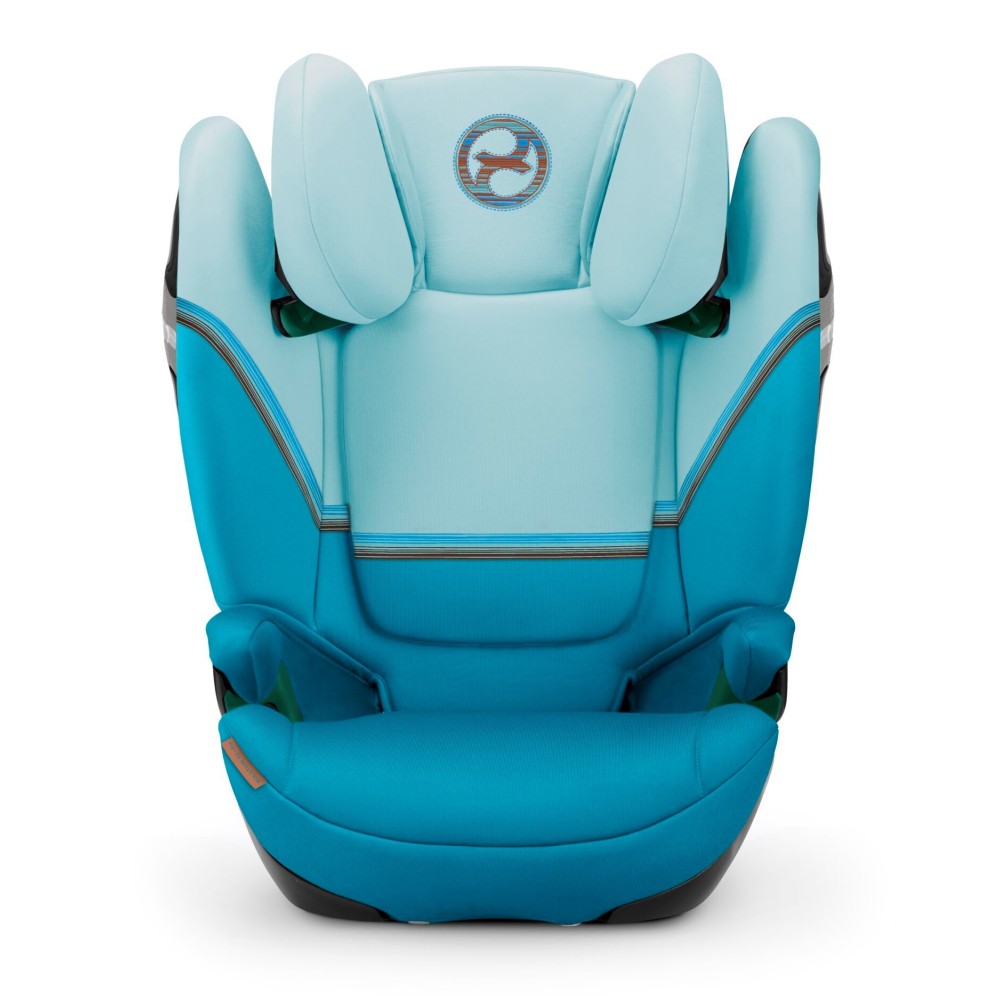 Cybex Solution S2 i-Fix - fotelik samochodowy przodem do kierunku jazdy (3 - 12lat / 100 - 150cm) • Beach Blue