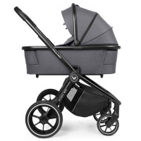 Muuvo Quick 3.0 - Gondola XL - wózek wielofunkcyjny 2w1 • Iron Graphite