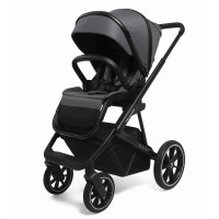 Muuvo Slick 2.0 - wózek spacerowy / spacerówka na każdy teren • Iron Graphite