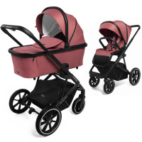 Muuvo Slick 2.0 - wózek wielofunkcyjny 2w1 • Pure Pink