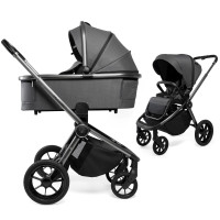 Muuvo Quick SE - wózek wielofunkcyjny 2w1 / gondola z wentylacją • Diamond Graphite