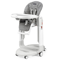 Peg Perego Tatamia Follow Me - krzesełko do karmienia • Wonder Grey
