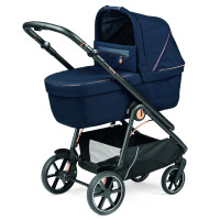 Peg Perego Veloce - wózek wielofunkcyjny 2w1 gondola Culla Gran Pagoda • Blue Shine  