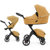 Stokke Xplory X - wózek wielofunkcyjny 2w1 • Golden Yellow