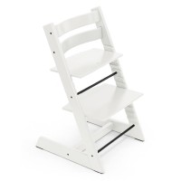 Stokke Tripp Trapp - дерев'яний стільчик для годування (з бука) • White