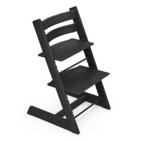 Stokke Tripp Trapp - дерев'яний стільчик для годування (з дуба) • Oak Black