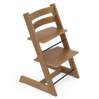 Stokke Tripp Trapp - krzesełko do karmienia drewniane (z drewna dębowego) • Dębowy brąz Stokke Tripp Trapp - krzesełko do karmienia drewniane (z drewna dębowego) • Dębowy brąz