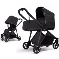 Thule Shine - wózek wielofunkcyjny 2w1 • Black on Black Thule Shine - wózek wielofunkcyjny 2w1 • Black on Black