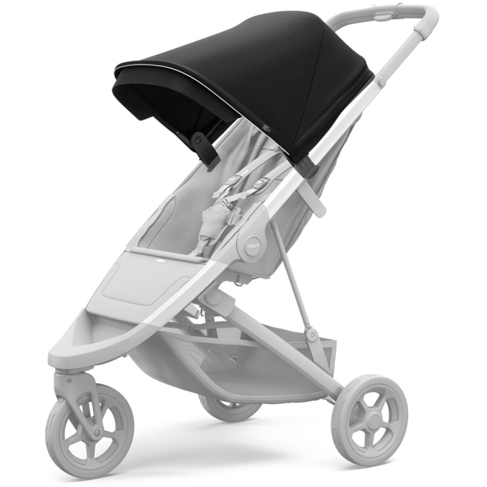 Thule Spring Midnight Black Aluminum прогулянкова коляска
