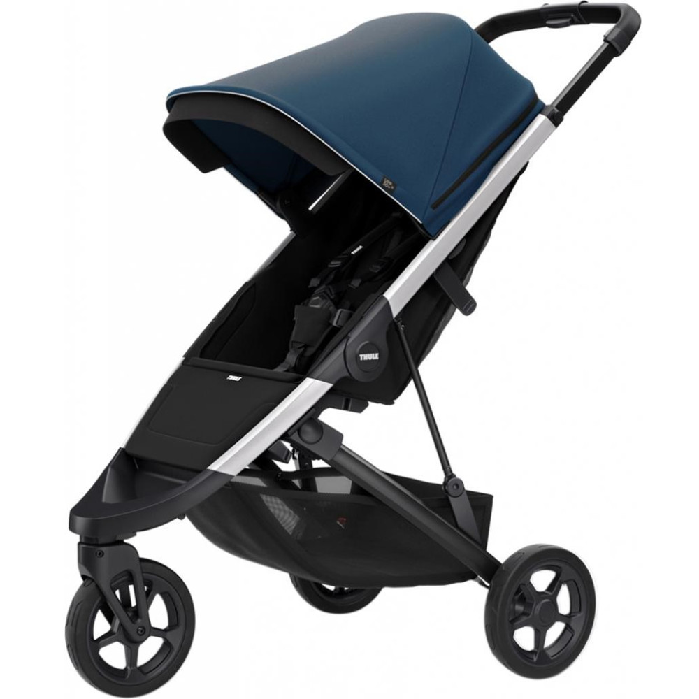 Thule Spring Majolica Blue Aluminum прогулянкова коляска