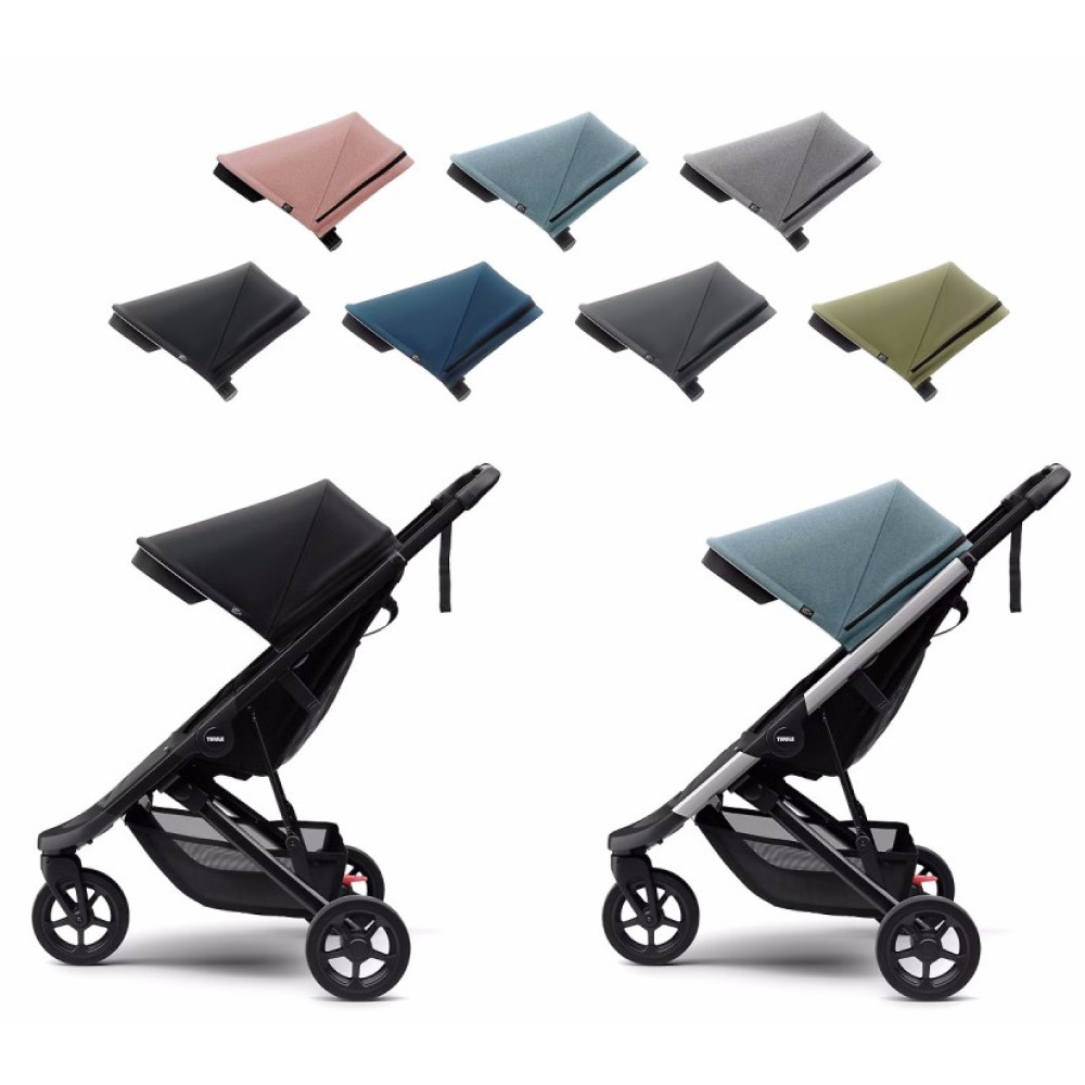 Thule Spring Majolica Blue Aluminum прогулянкова коляска