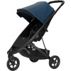 Thule Spring Majolica Blue Black прогулянкова коляска